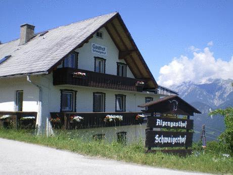 Berggasthof Schwaigerhof Haus im Ennstal Esterno foto