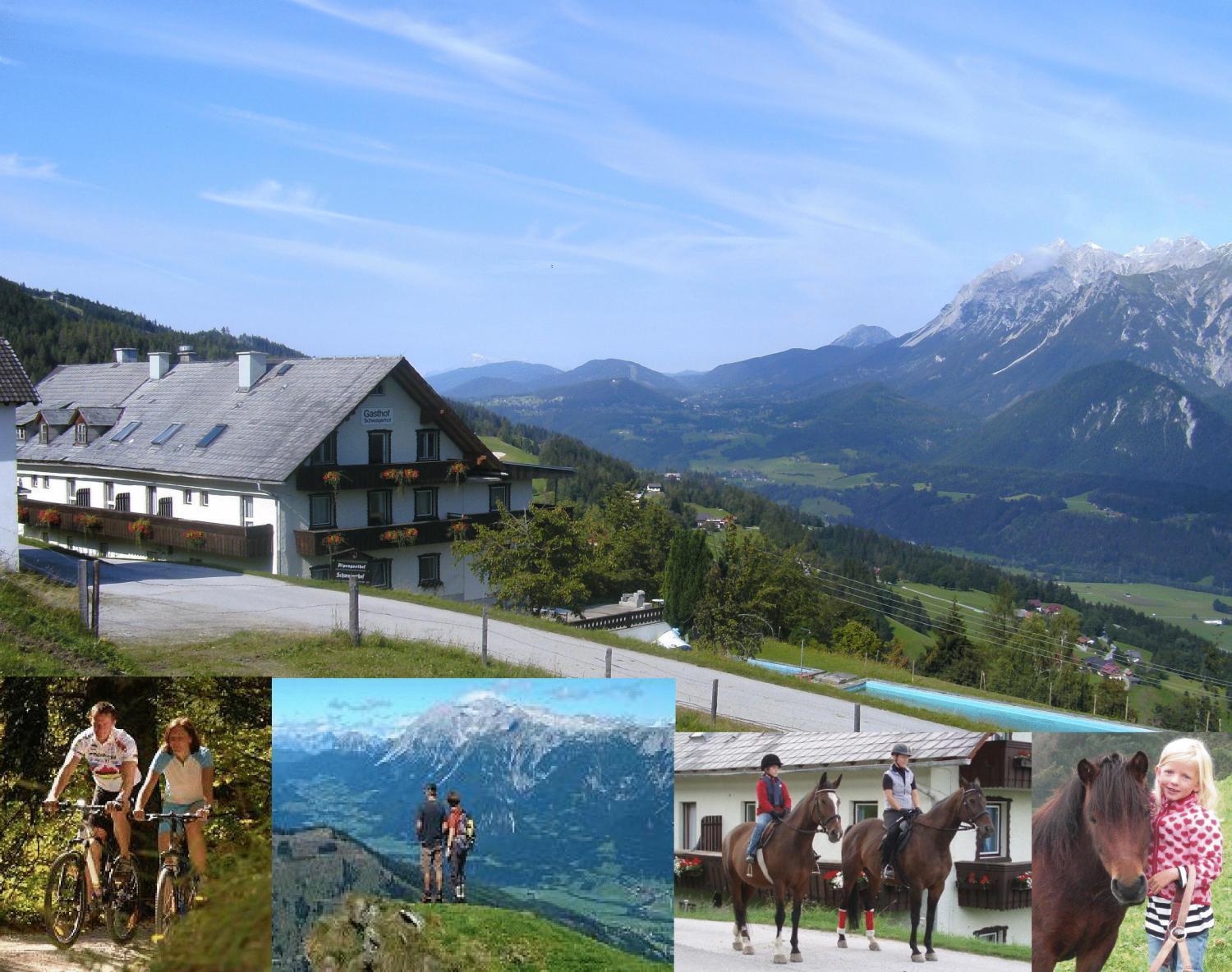 Berggasthof Schwaigerhof Haus im Ennstal Esterno foto